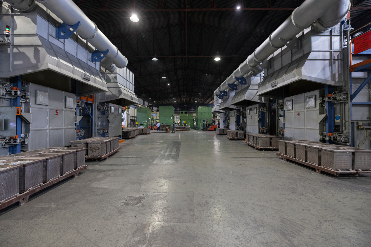 Blanking & Annealing Department - Aluman S.A.