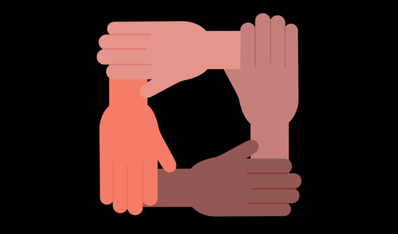 Hands Holding - Teamwork Hands Holding - Teamwork